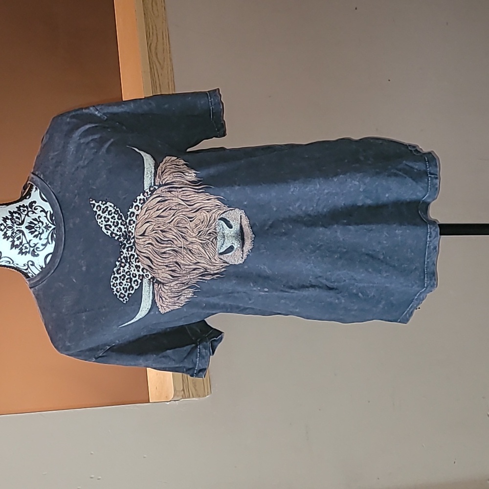 Vintage Cow T Shirt Size Medium